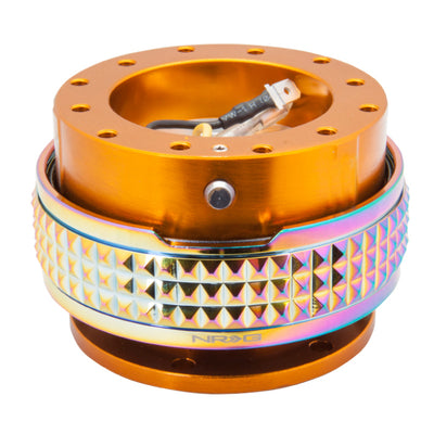 NRG Quick Release Kit - Pyramid Edition - Rose Gold Body / Neochrome Pyramid Ring