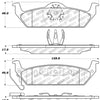 StopTech Performance 10-14 Ford F-150 Rear Brake Pads