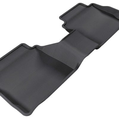 3D MAXpider 2013-2020 Ford/Lincoln Fusion/MKZ Kagu 2nd Row Floormats - Black