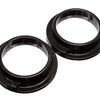 Energy Suspension Universal 3in ID 4 5/16in OD 1 1/8in H Black Coil Spring Isolators (2 per set)