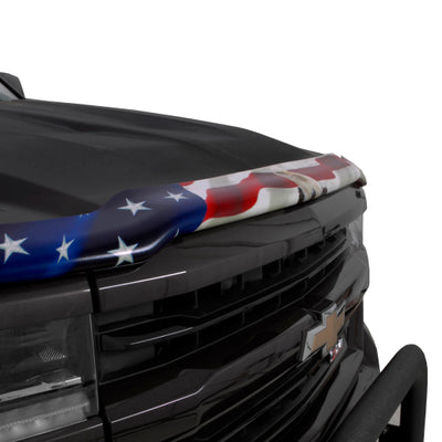 Stampede 2001-2002 Chevy Silverado 1500 Vigilante Premium Hood Protector - Flag
