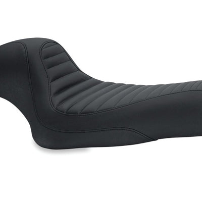 Mustang 04-21 Harley Sportster Cafe Solo Seat - Black