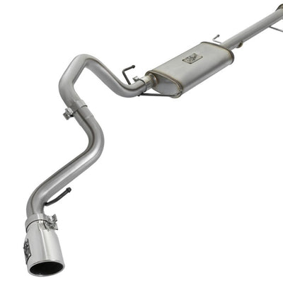aFe MACH Force Xp 2.5in SS Cat-Back Single Side Exit Exhaust w/Polished Tips 07-14 Toyota FJ Cruiser