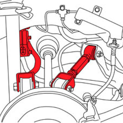 SPC Performance 95-98 Nissan 240SX Rear Passenger Side Adjustable Control Arm