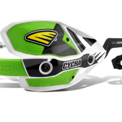 Cycra CRM Ultra 7/8 in. Clamp w/White Shield/Green Cover