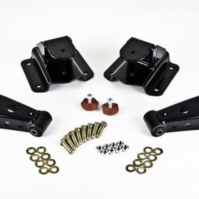 Belltech SHACKLE AND HANGER KIT 94-99 RAM 1500 StdCab 4inch