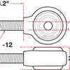 SPC Performance XAXIS Rod End Ball Joint