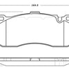 StopTech Street Touring 08-09 BMW 128i/135i Coupe Front Brake Pads