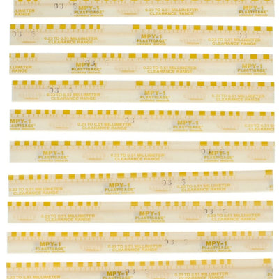 Clevite Plastigage Yellow Plastigage - 12 Pack