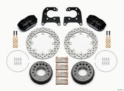 Wilwood Dynapro Lug Mount Single Rear Dynamic Kit SA Drilled Big Ford 2.36in Offset