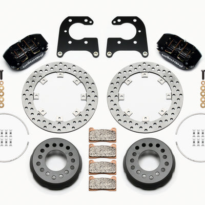 Wilwood Dynapro Lug Mount Single Rear Dynamic Kit SA Drilled Big Ford 2.36in Offset