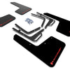 Rally Armor 17-20 Ford F-150 Raptor Gen 2 Black UR Mud Flap w/Red Logo