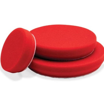 Griots Garage 3in Red Waxing Pads (Set of 3) - Single