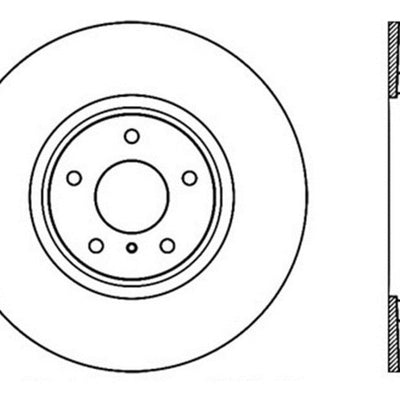 StopTech Drilled Sport Brake Rotor