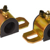 Prothane Universal Greasable Sway Bar Bushings - 24MM - Type A Bracket - Black