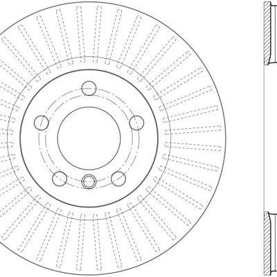 StopTech Drilled Sport Brake Rotor