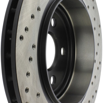StopTech Sport Cross Drilled Brake Rotor - Front Left