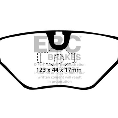 EBC 87-91 BMW M3 2.3 (E30) Ultimax2 Rear Brake Pads