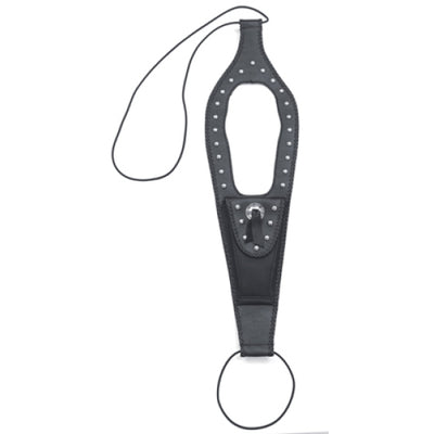 Mustang 11-17 Yamaha Stryker Cruiser Tank Bib w/Studs - Black