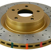 DBA 88-92 Cherokee 4wd/90-92 Comanche 4wd/90-99 Wrangler Front Drilled & Slotted 4000 Series Rotor