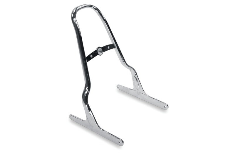 Mustang Harley Sissy Bar Pad for HD Detachable Sissy Bar(9 inch x 8 inch) - Black