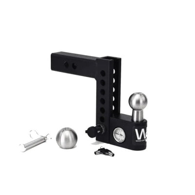 Weigh Safe Aero Hitch 10in Drop Hitch & 2in Shank (10K/12.5K GTWR) - Steel