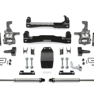Fabtech 15-20 Ford F150 4WD 4in Perf Sys w/Dlss 2.5 C/O Resi & Rr Dlss