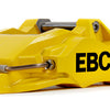 EBC Racing 13-22 Volkswagen Golf GTI MK7/MK8 2.0T Yellow Apollo-6 Front Right Caliper