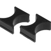 Prothane Universal Shock Reservoir Mounts - 2.5/2.5 Diameter - Black