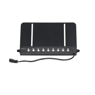 Putco 07-18 Jeep Wrangler - License Plate Frame w/ 10in Luminix Light Bar 3600LM