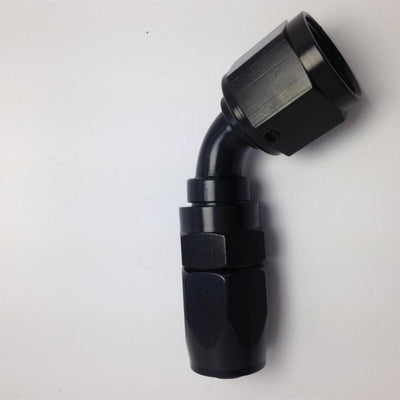 Fragola -10AN Fem x -8AN Hose 60 Degree Reducing Hose End - Blue/Red