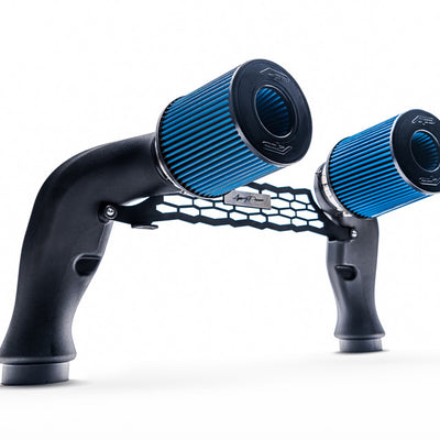 Agency Power 18-19 Polaris RZR RS1 High Flow Air Intake Kit - Black Cross Brace