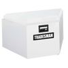 Tradesman Steel Trailer Tongue Storage Box (16in.) - White