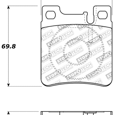 StopTech Performance Brake Pads