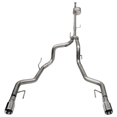 Corsa 2022-2025 Ford F-150 SuperCrew/5.5ft Bed 5.0L V8 Xtreme Cat-Back Dual Rear Exit-Polished