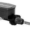 Wilwood Compact Tandem Master Cylinder - 1.12in Bore - w/Pushrod - Fits Mustang (Black)