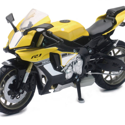 New Ray Toys Yamaha YZF-R1 Street Bike (Yellow)/ 1:12