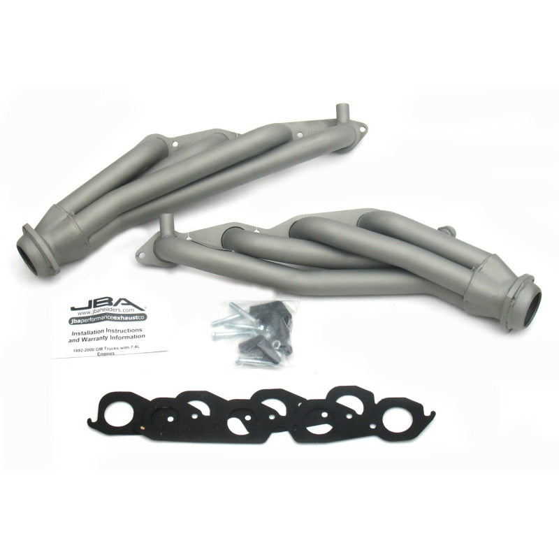 JBA 96-00 GM Truck 7.4L Vortec w/EGR & A.I.R. 1-3/4in Primary Ti Ctd Cat4Ward Header