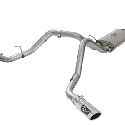 aFe MACH Force-Xp 3in CB SS Dual Exhaust w/Polished Tips 09-16 GM Silverado/Sierra 4.3L/4.8L/5.3L