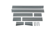 Putco 07-13 GMC Sierra Extended Cab 5.5ft Box - 6in Wide - 12pcs Black Platinum Rocker Panels