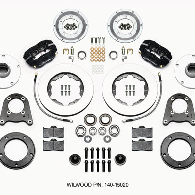Wilwood Forged Dynalite-M Front Kit 10.75in 1950-1955 MG-TD/TF