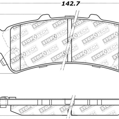 StopTech Performance Brake Pads