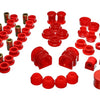 Energy Suspension 91-02 Saturn S Series Coupe/Sedan/Wagon Red Hyper-Flex Master Bushing Set