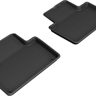 3D MAXpider 2015-2021 Volvo XC90 T8 Twin Engine Kagu 2nd Row Floormats - Black