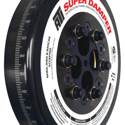 ATI Damper - 8.074in - Steel - Cummins - 4BT -6BT - Competition Only - 3 Ring Hvy - Diesel