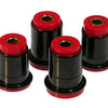 Prothane 79-93 Ford Mustang Front Control Arm Bushings w/ Shell - Red