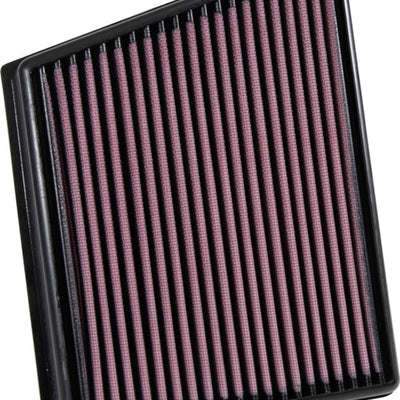 K&N 2015 Jaguar F-Pace V6-3.0L F/I Left Side Replacement Drop In Air Filter