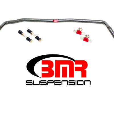BMR 91-96 B-Body Front Solid 32mm Sway Bar Kit w/ Bushings - Black Hammertone