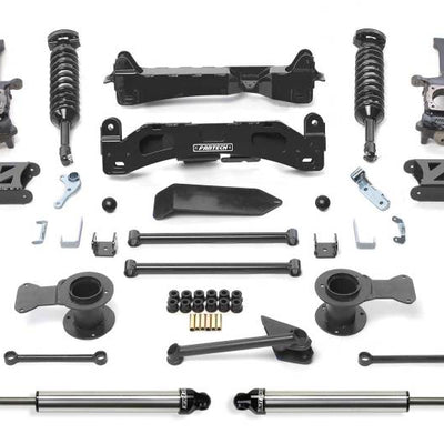 Fabtech 10-15 Toyota 4Runner 4WD 6in Perf Sys w/Dl 2.5C/O & 2.25