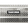 Tradesman Aluminum Single Lid Cross Bed Truck Tool Box (70in.) - Brite